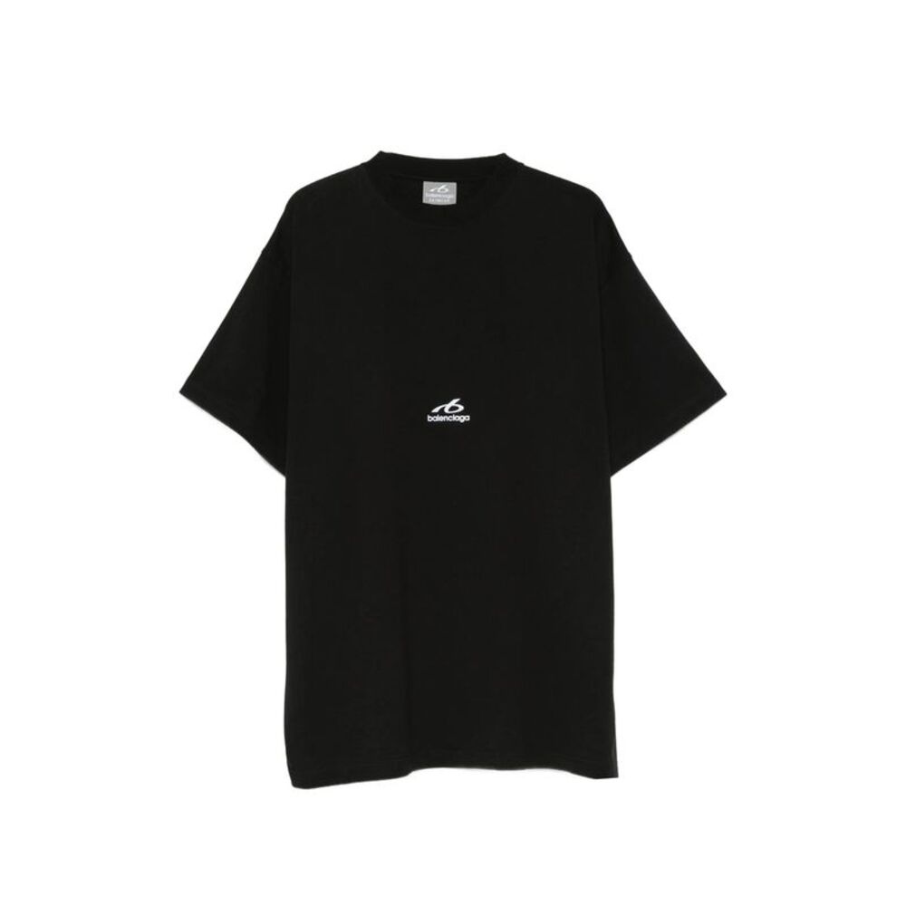 Balenciaga Black T-Shirts & Vests - T-Shirts Men